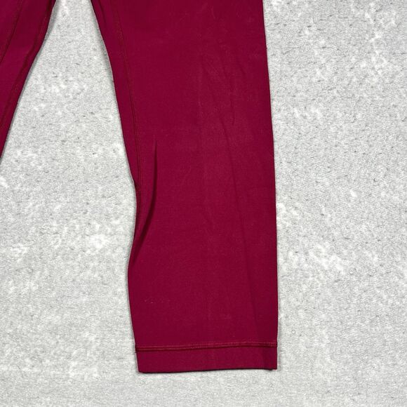 Lululemon Leggings Womens Size 8 Pink Align Crop Inseam 20” Athleisure - Picture 4 of 13